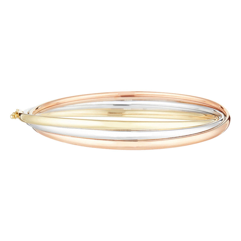 Armband "Trio D'Or" Driekleurig Goud 375/1000