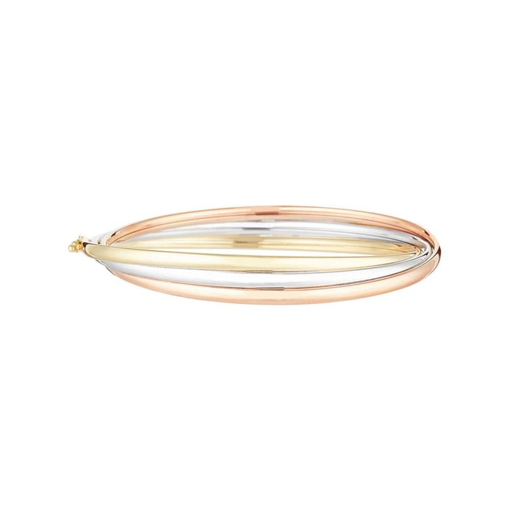 “Trio D’Or” Bracelet Tricolor Gold 375/1000