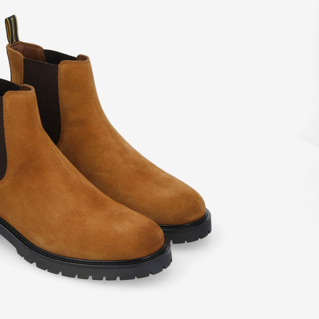 Edimbourg Chelsea M - Suede - Chestnut