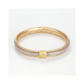 Bracelet "Vico Scintillant 8Mm" Two-tone Gold 375/1000