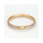 Pulsera "Vico Scintillant 8Mm" Oro Bicolor 375/1000