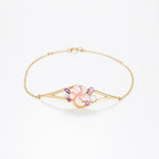 Pulsera “Norina” D0.005/1 Am0.28/3 Rho0.06/1 Fregona+Perla