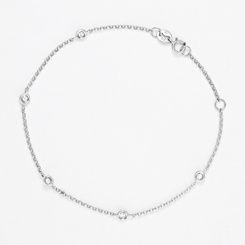 Pulsera "Sunshine" Diamante 0,14/5