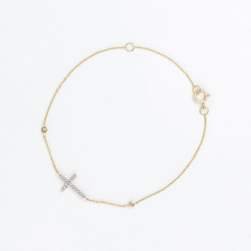 Pulsera "Naïada" D0.095/18 - Oro amarillo 375/1000