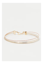 “Raymond” Bracelet 375/1000 Tricolor Gold