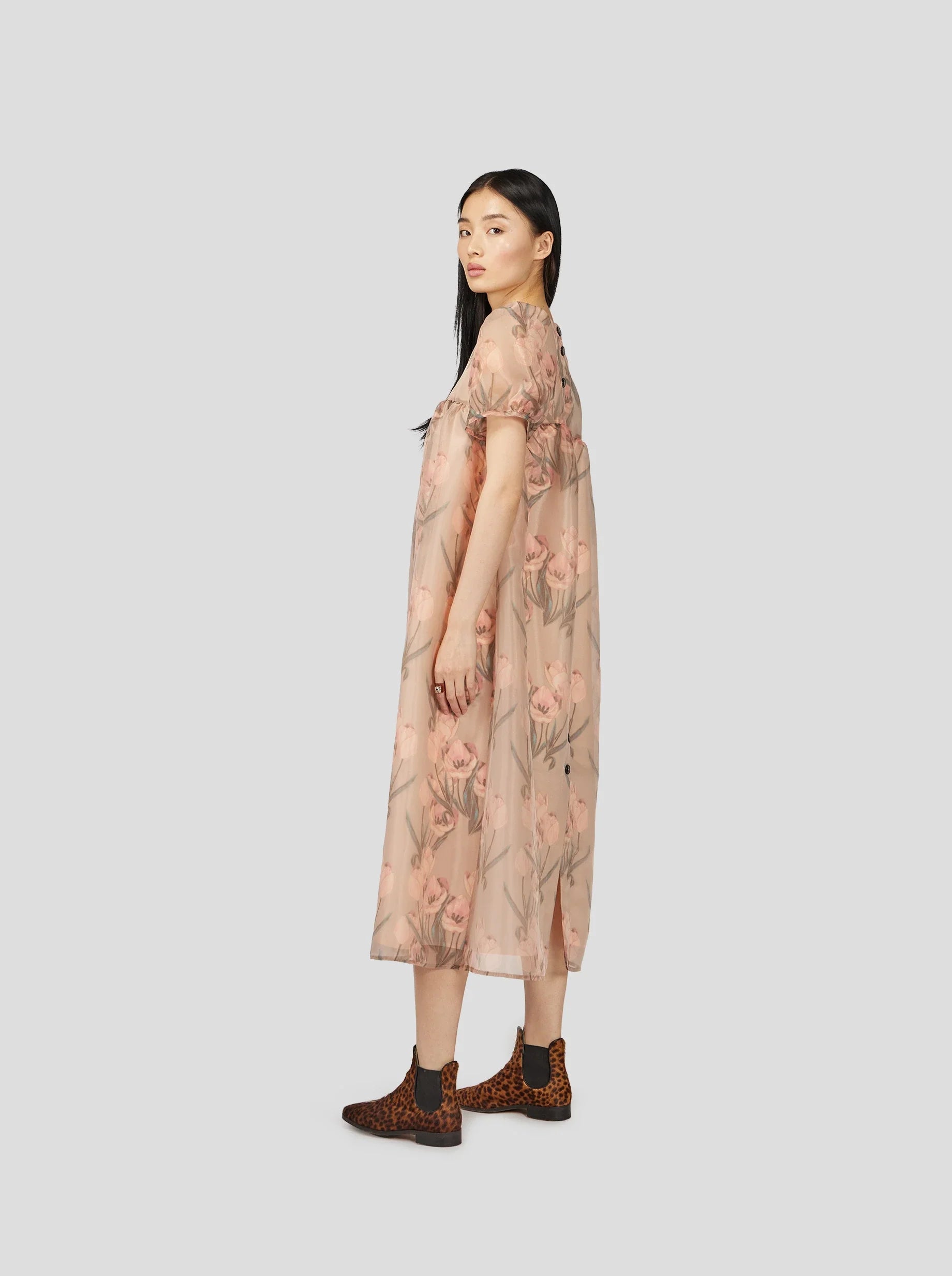 Robe Gaya En Organza Umé