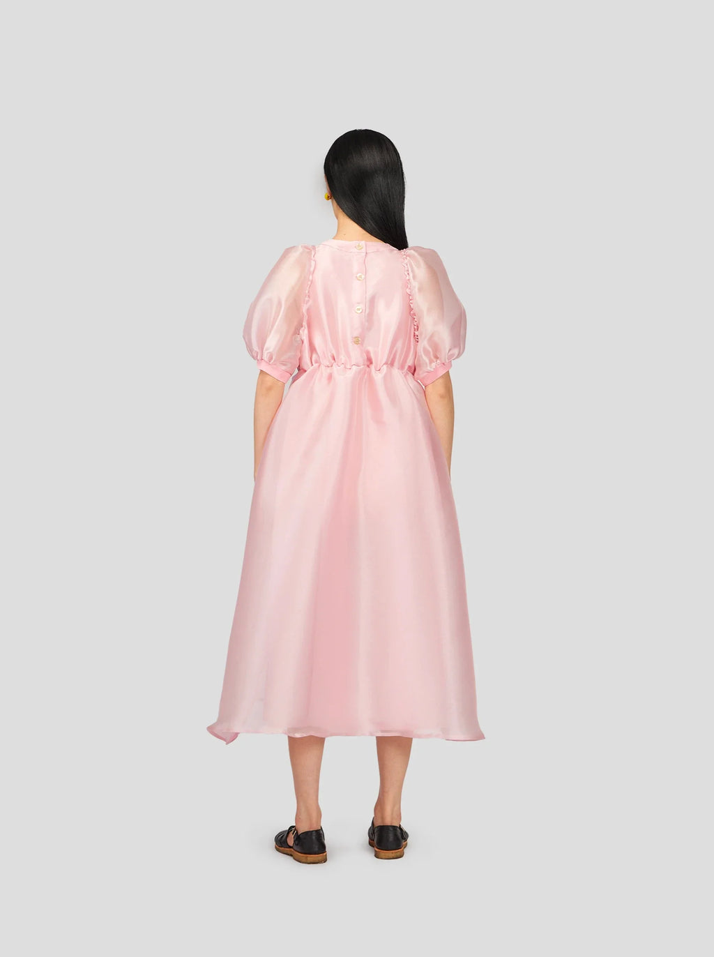 Robe Martha In Pink Moon Organza