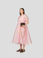 Robe Martha In Pink Moon Organza