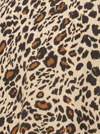 Robe Dries En Imprimé Léopard Soyeux