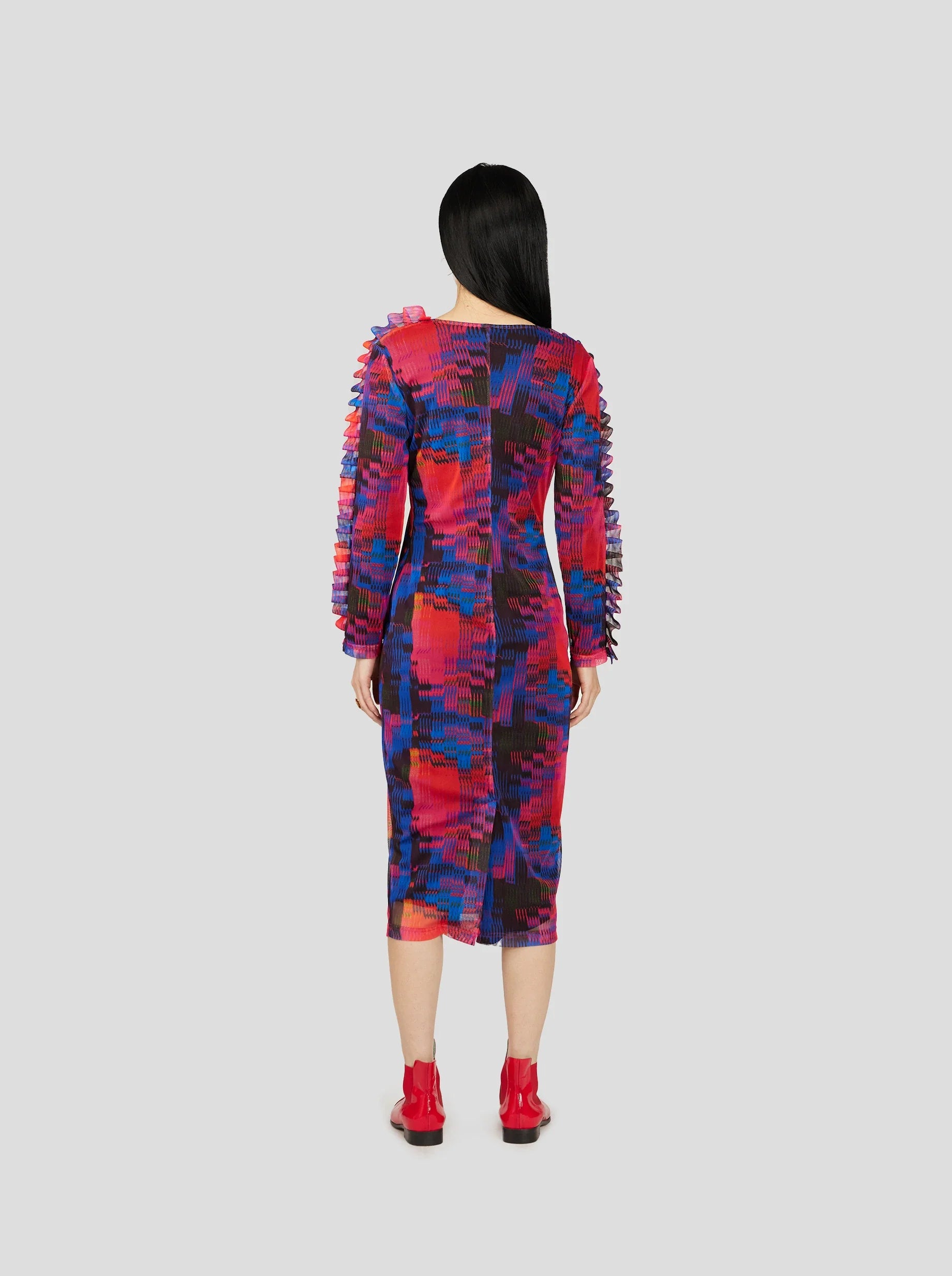 Robe Fox En Maille Imprimée Fuse