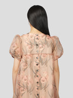 Robe Gaya En Organza Umé