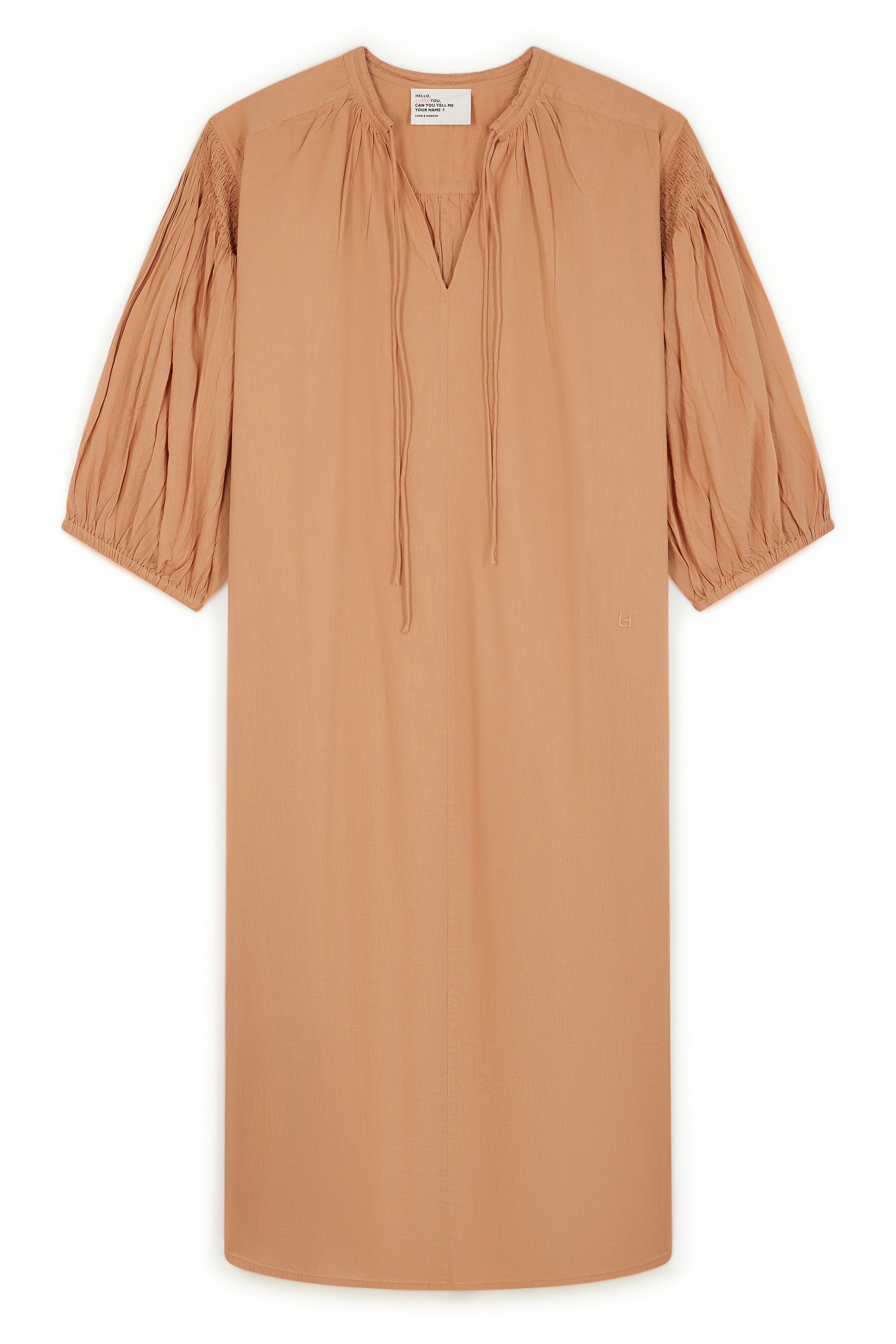 Rireain Dress - Peach