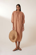 Rireain Dress - Peach