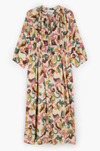 Roudy Patch Dress - Vanilla