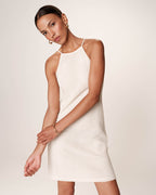 Romantique Short Dress - Ecru