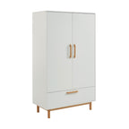 Rome – 2-Door Children’s Wardrobe – White