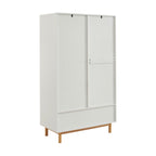 Rome – 2-Door Children’s Wardrobe – White