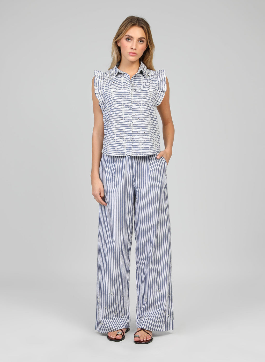 Pantalon Ronaly Bleu