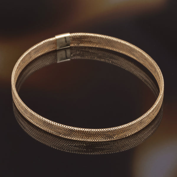 Pulsera Oro Amarillo 375/1000 “Malla Tejida 7Mm”