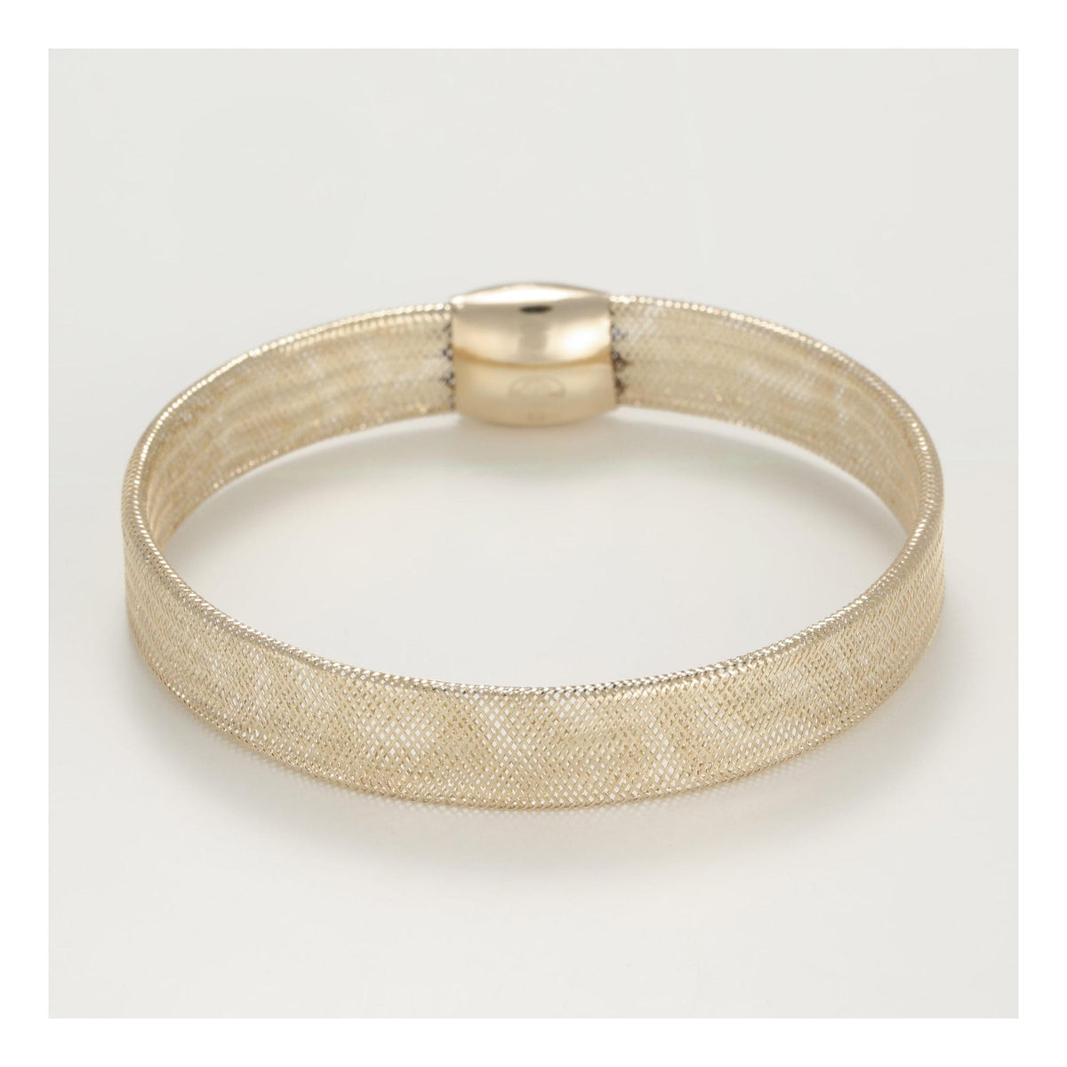 Bracelet "Moments 9Mm Fermoir Bombé" Or Jaune 375/1000