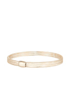 Brazalete "Dentelle De L'Amour 5Mm Fermoir Bombé" Oro Amarillo 375/1000