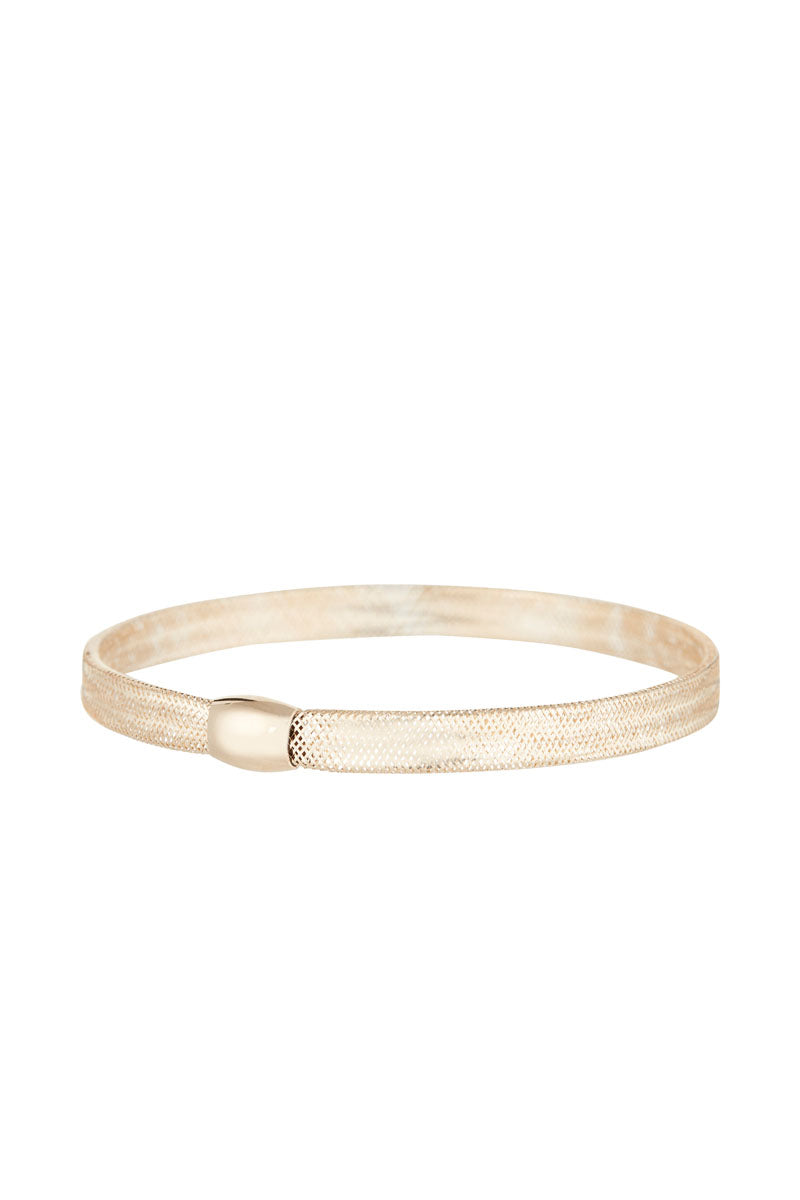 Brazalete "Dentelle De L'Amour 5Mm Fermoir Bombé" Oro Amarillo 375/1000