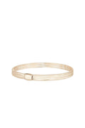 Pulsera “Dentelle De L’Amour 5 mm con cierre abovedado” Oro amarillo 375/1000