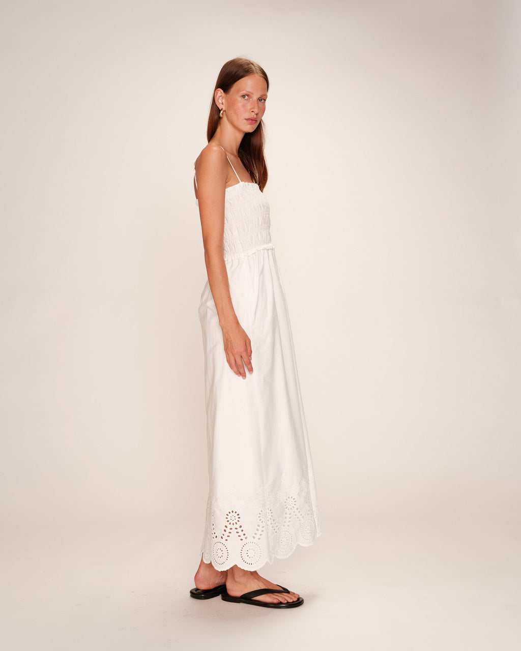 Rosebella Maxi Dress - Ecru