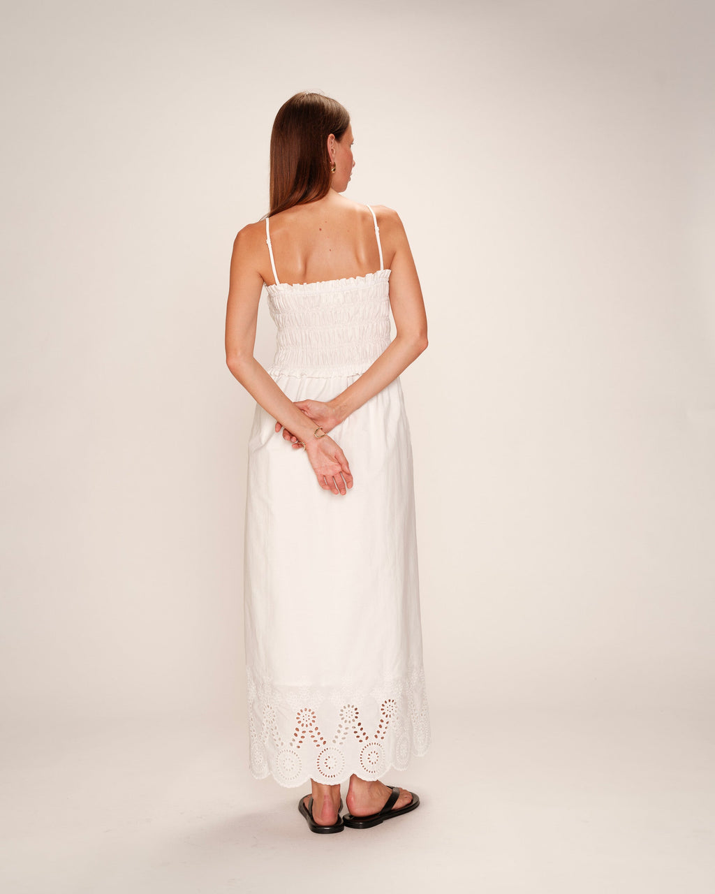 Rosebella Maxi Dress - Ecru