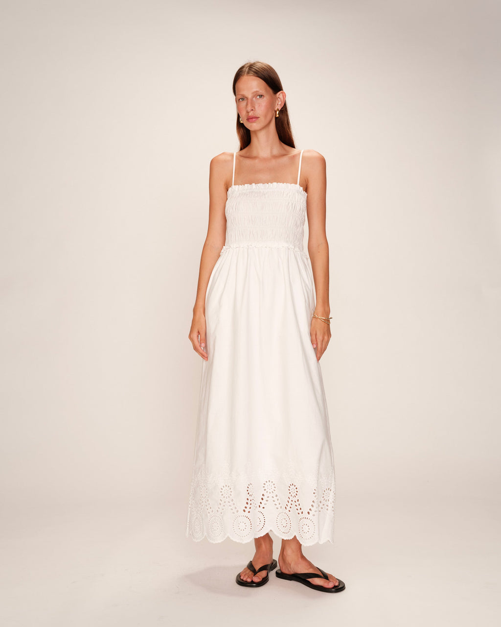 Rosebella Maxi Dress - Ecru