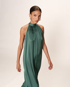 Rose Midi Dress - Emeraude