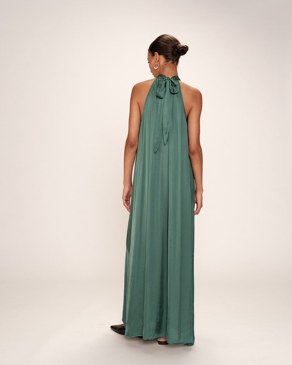 Rose Midi Dress - Emeraude