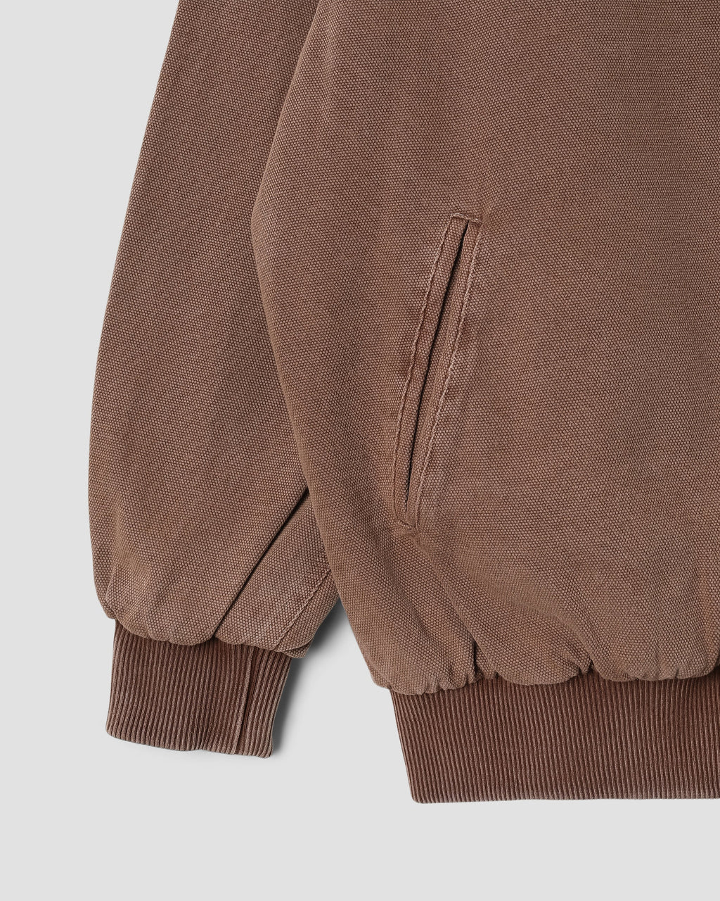 Bomber Roughneck Collared - Washed Acorn