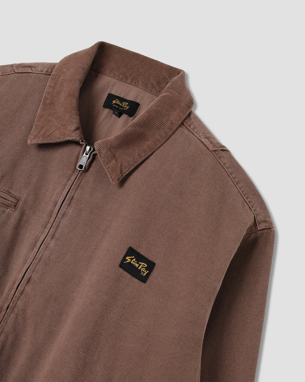 Bomber Roughneck Collared - Washed Acorn