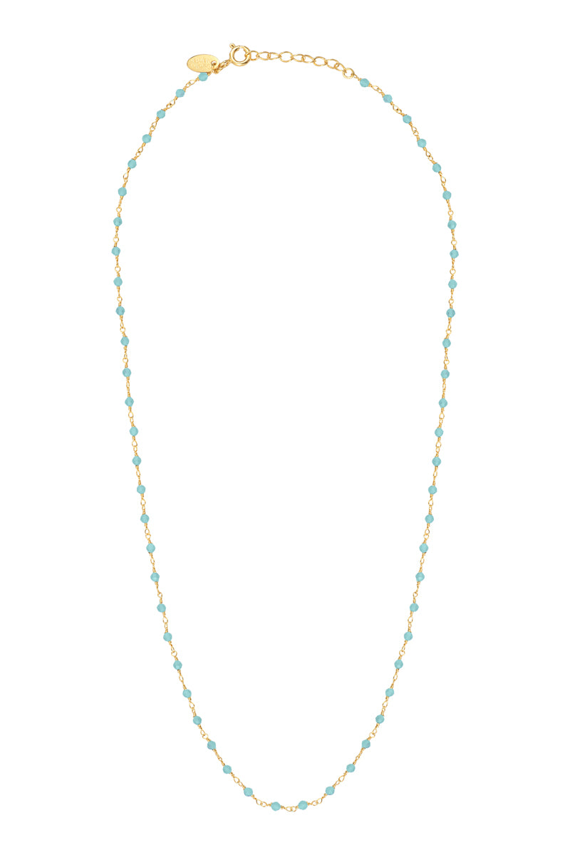 Collier Roxana Long 45Cm Amazonite