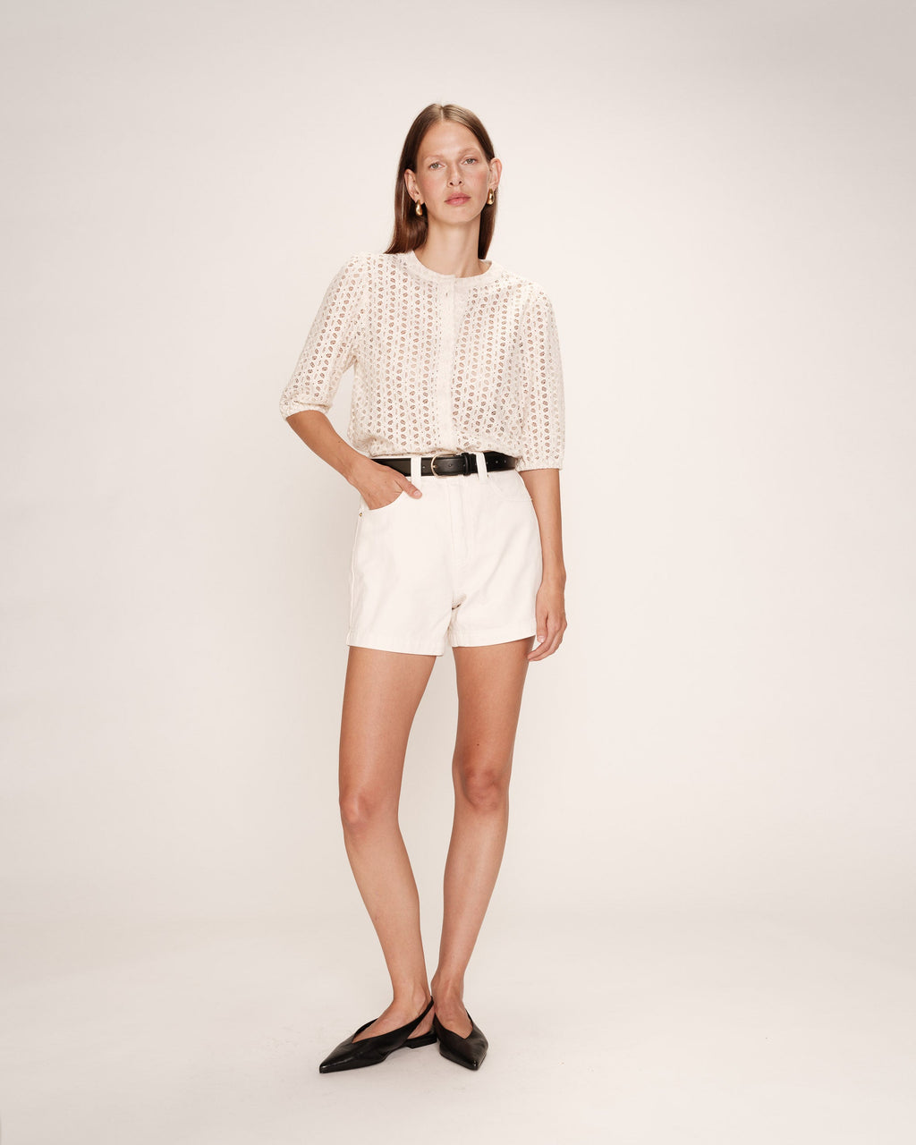 Royale Blouse - Ecru
