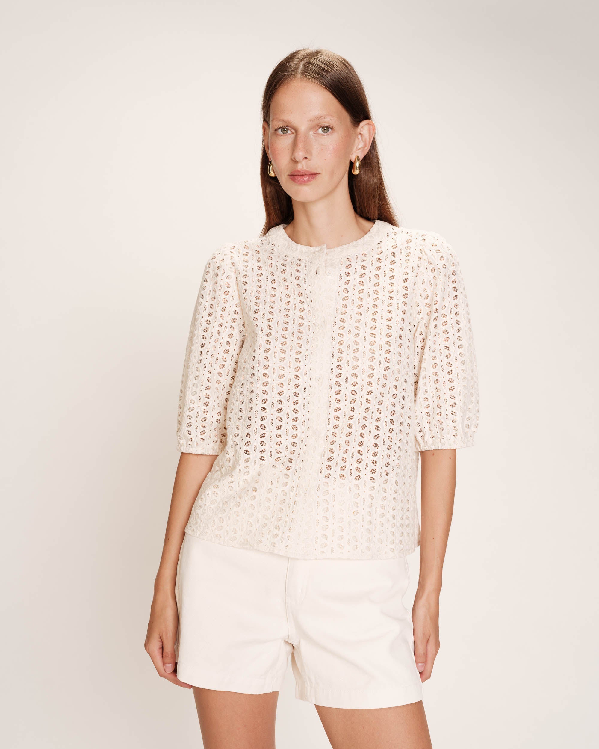 Royale Blouse - Ecru