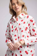 Chemise - Blanc Et Rouge