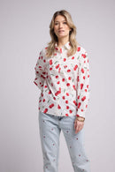 Chemise - Blanc Et Rouge