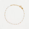Bracciale "Amada Bianco" Oro Giallo 375/1000