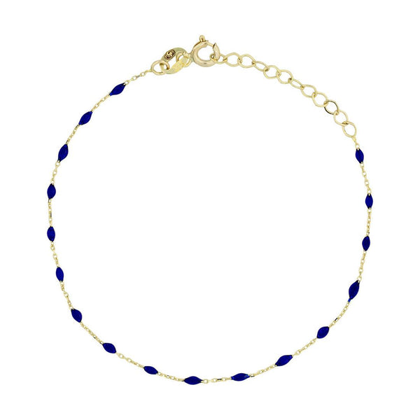 Pulsera “Amada Azul” Oro amarillo 375/1000