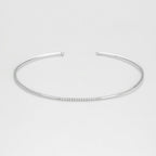 Bracelet "Divided Line Bangle" Diamants 0,07Ct/36 - Or Blanc
