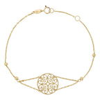 Bracelet "Soleil" - Or Jaune 375/1000
