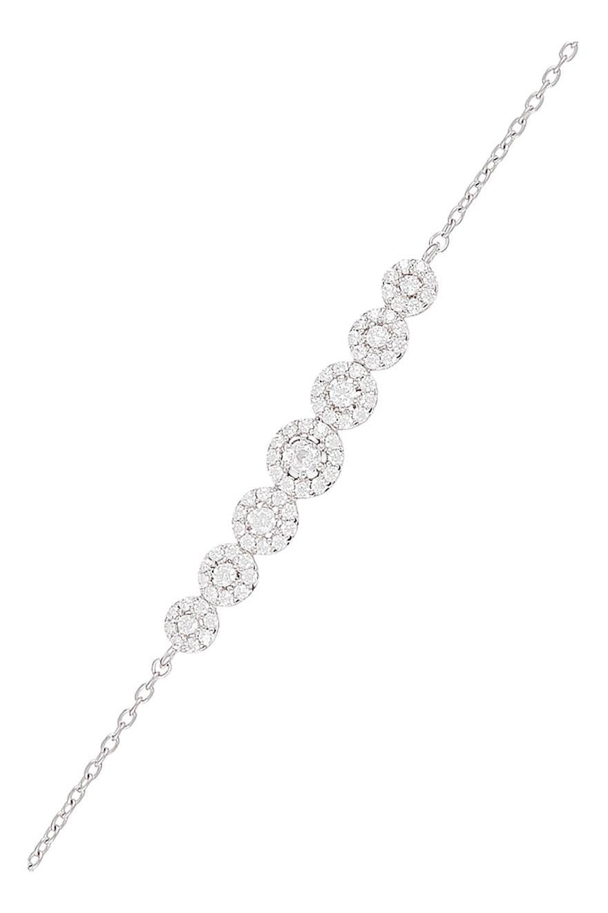 Pulsera “Tiadem” Oro blanco 375/1000