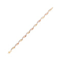 Bracelet "Donatella" - Or Tricolore 375/1000