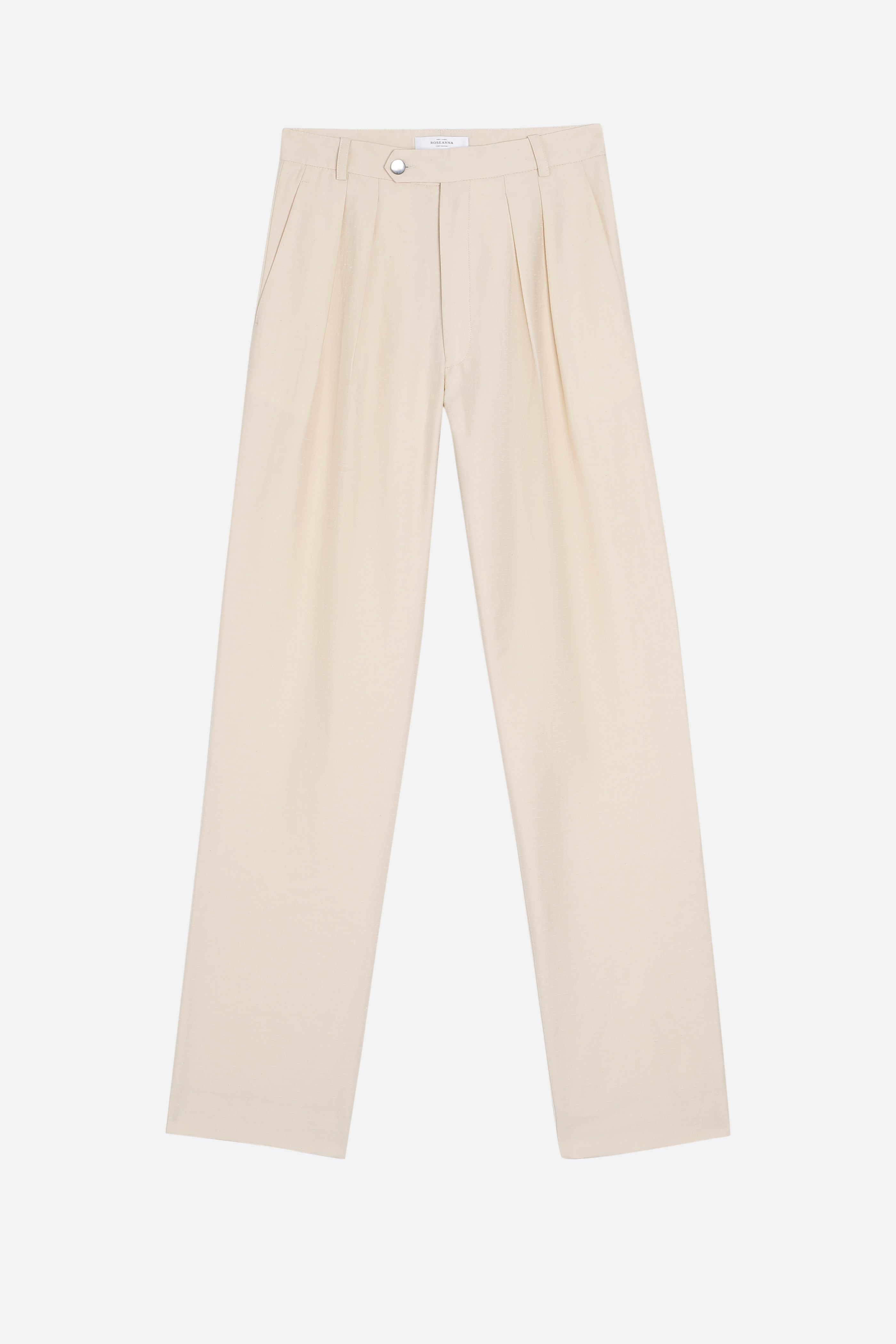 Pantalon Taylor Shantung - Ecru