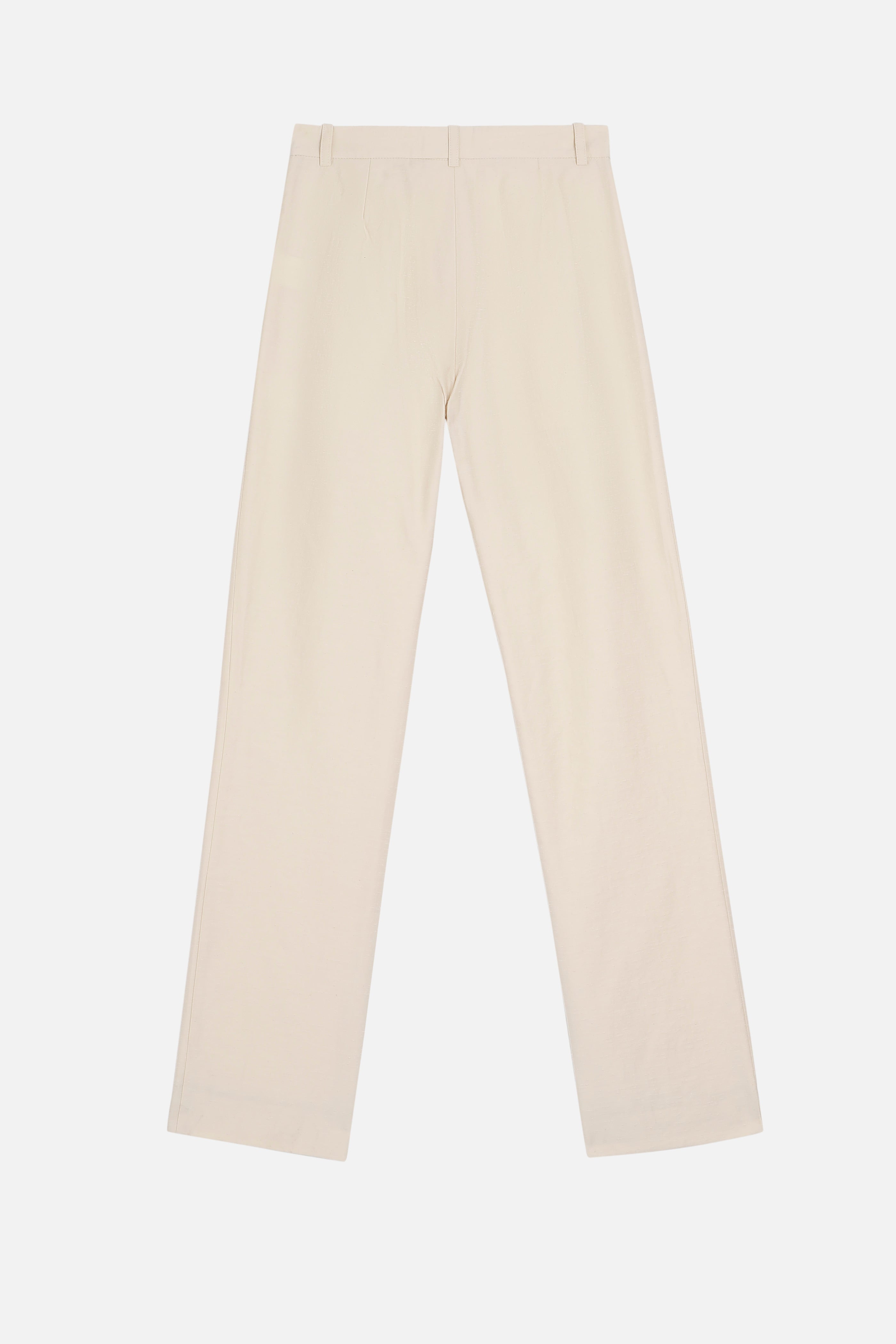Pantalon Taylor Shantung - Ecru