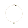 Bracelet "Rond Emeraude Or Jaune 375/1000