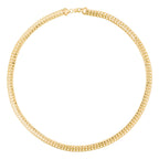 “Colina” Mesh Bracelet – 375/1000 Yellow Gold