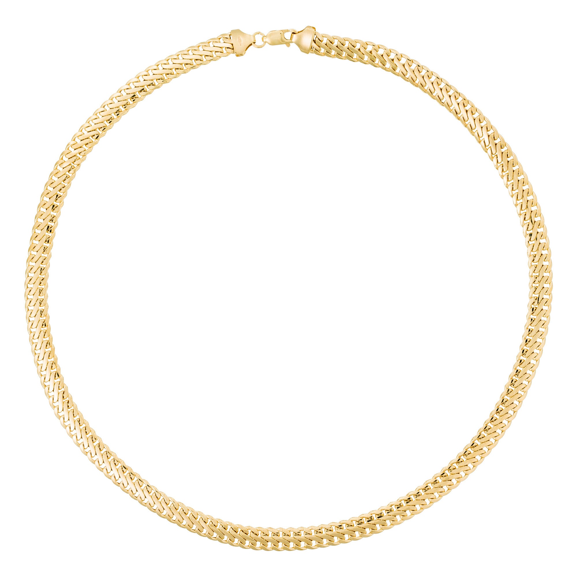 “Colina” Mesh Bracelet – 375/1000 Yellow Gold